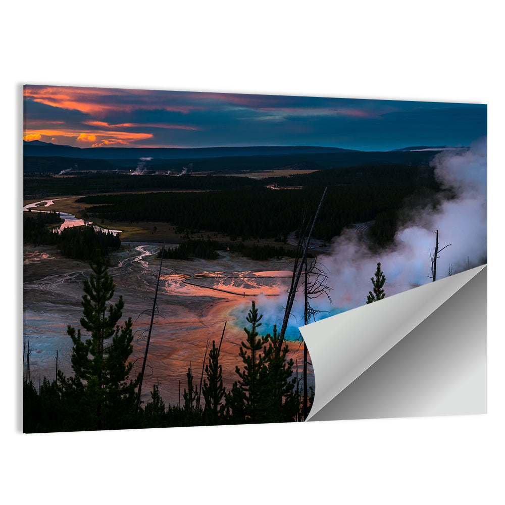Grand Prismatic Spring, Yellowstone Wall Art