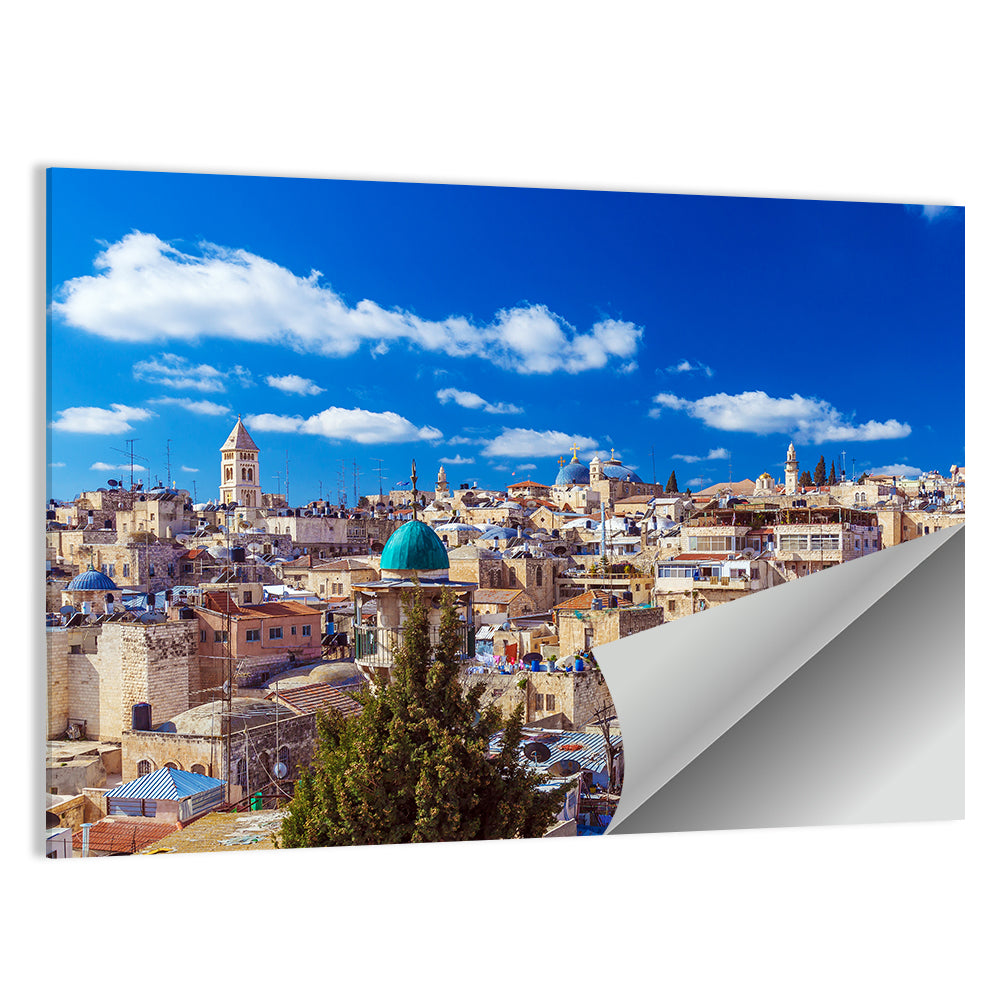 Jerusalem Old City Rooftops Wall Art
