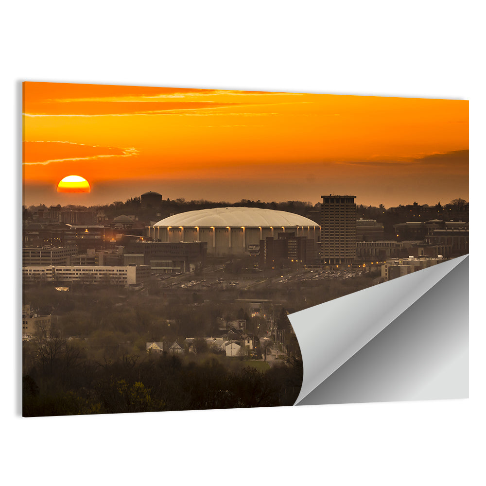 Syracuse University Hill Skyline Wall Art