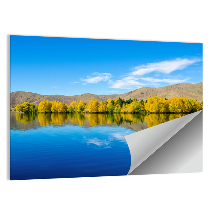 Lake Ruataniwha Wall Art as a poster print