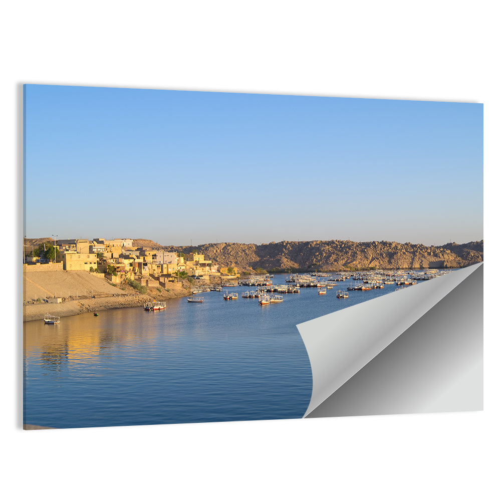 Lake Nasser Harbor View Wall Art
