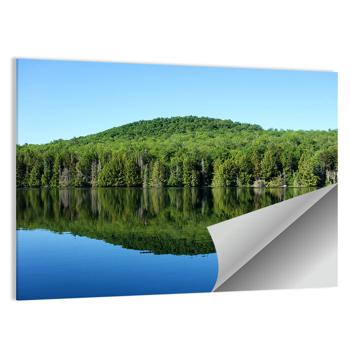 Vermont Mountain Lake Wall Art as a poster print