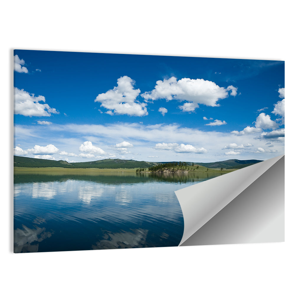 Lake Khovsgol Reflection Wall Art