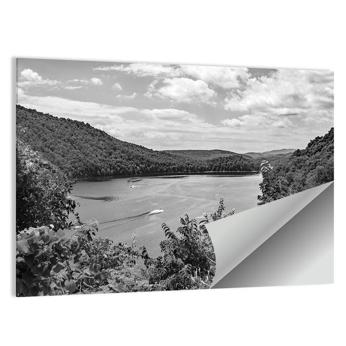 Lake Moomaw Wall Art as a poster print