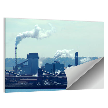 Industrial Pollution Concept Wall Art