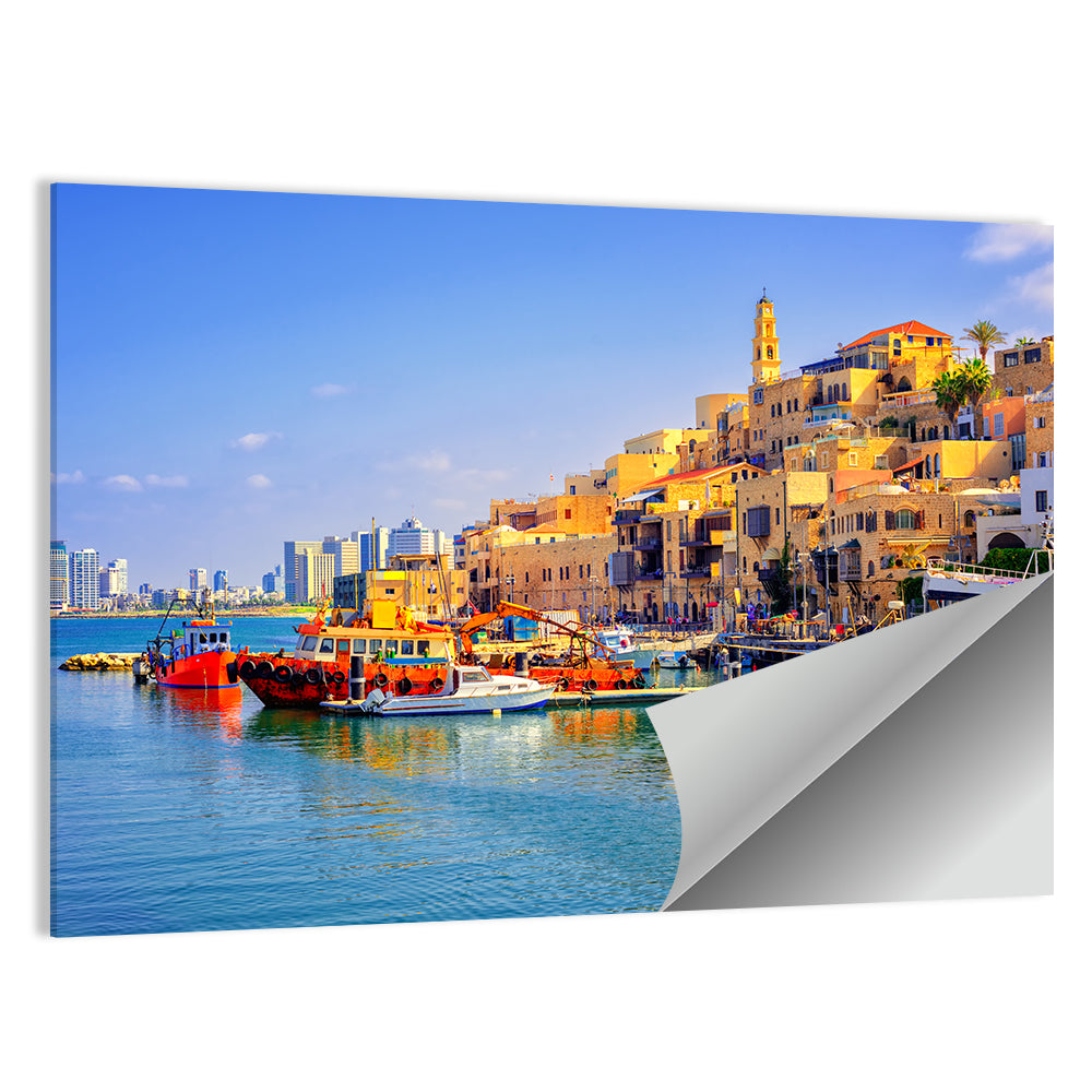 Old Jaffa Harbor Wall Art