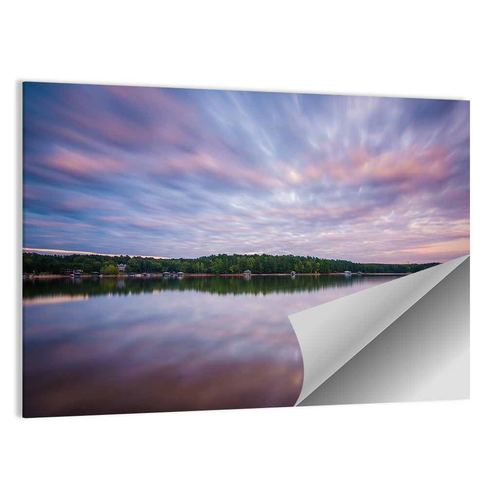 Lake Norman Morning Reflection Wall Art