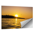 Bhopal Lake Sunset Wall Art