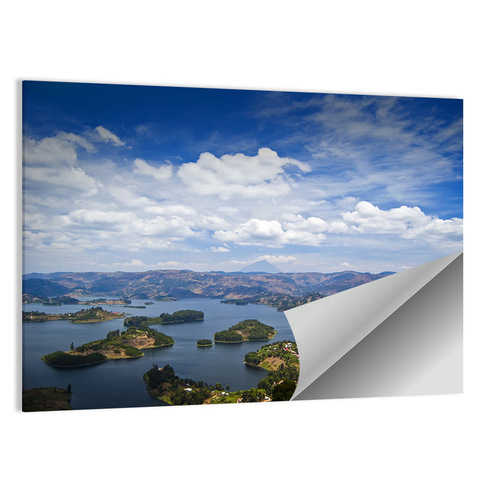 Lake Bunyonyi Wall Art as a poster print