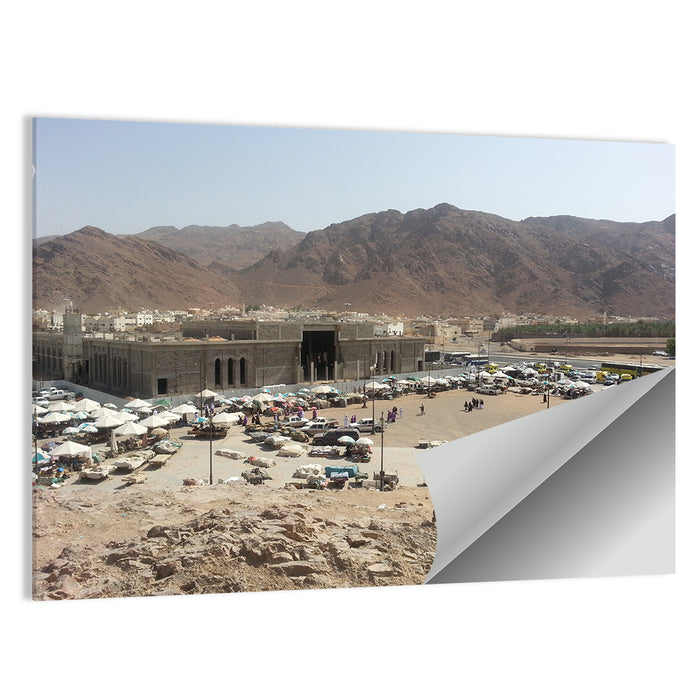 Mount Uhud Medina View Wall Art as a poster print