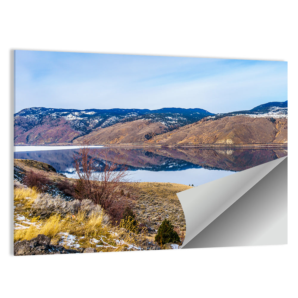 Kamloops Lake Reflection Wall Art