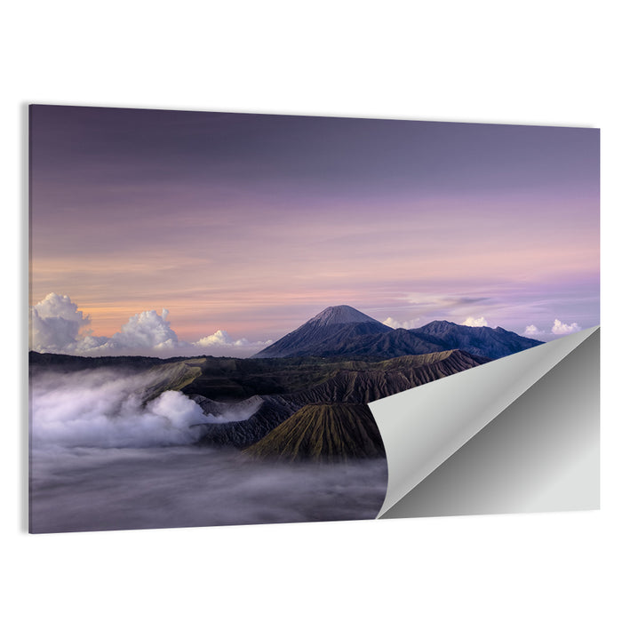 Mount Bromo at Dawn Wall Art as a poster print