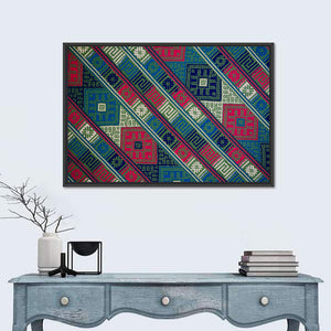 Hand Woven Textile Abstract Wall Art