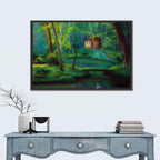 Woodland Fairy Cottage Wall Art