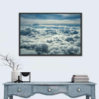 Aerial View Above Clouds Wall Art