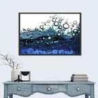 Underwater Bubbles Wall Art