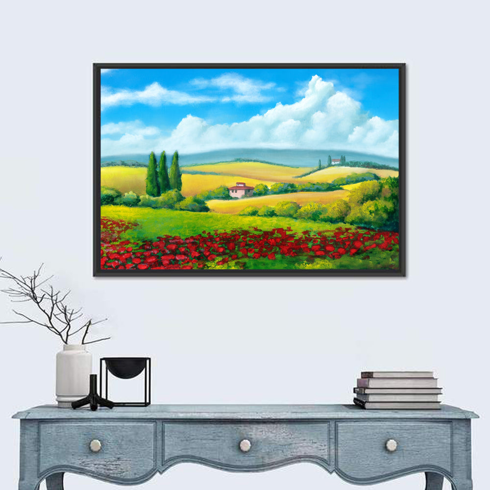 Tuscany Farmland Wall Art