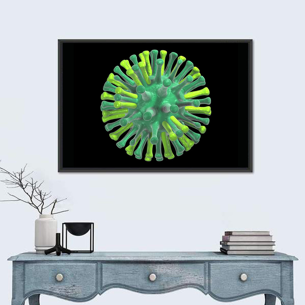 Micro Cell Of Bird Flu Wall Art
