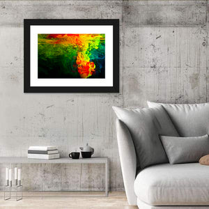 Watercolor Splash Abstract Wall Art