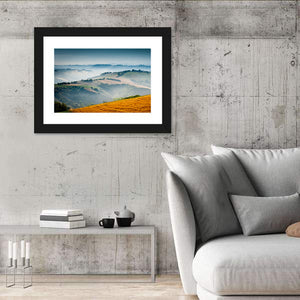 Mist Valley Tuscany Wall Art