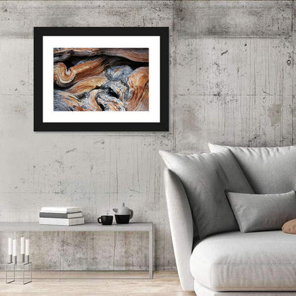 Juniper Wood Texture Wall Art
