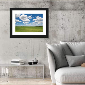 Cloudy Sky & Meadow Wall Art