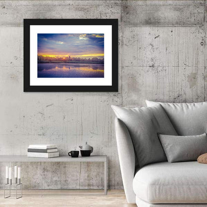 Danube Delta Sunset Wall Art