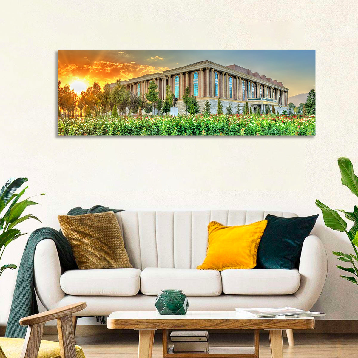 National Museum of Tajikistan, Dushanbe Wall Art in a room, panoramic
