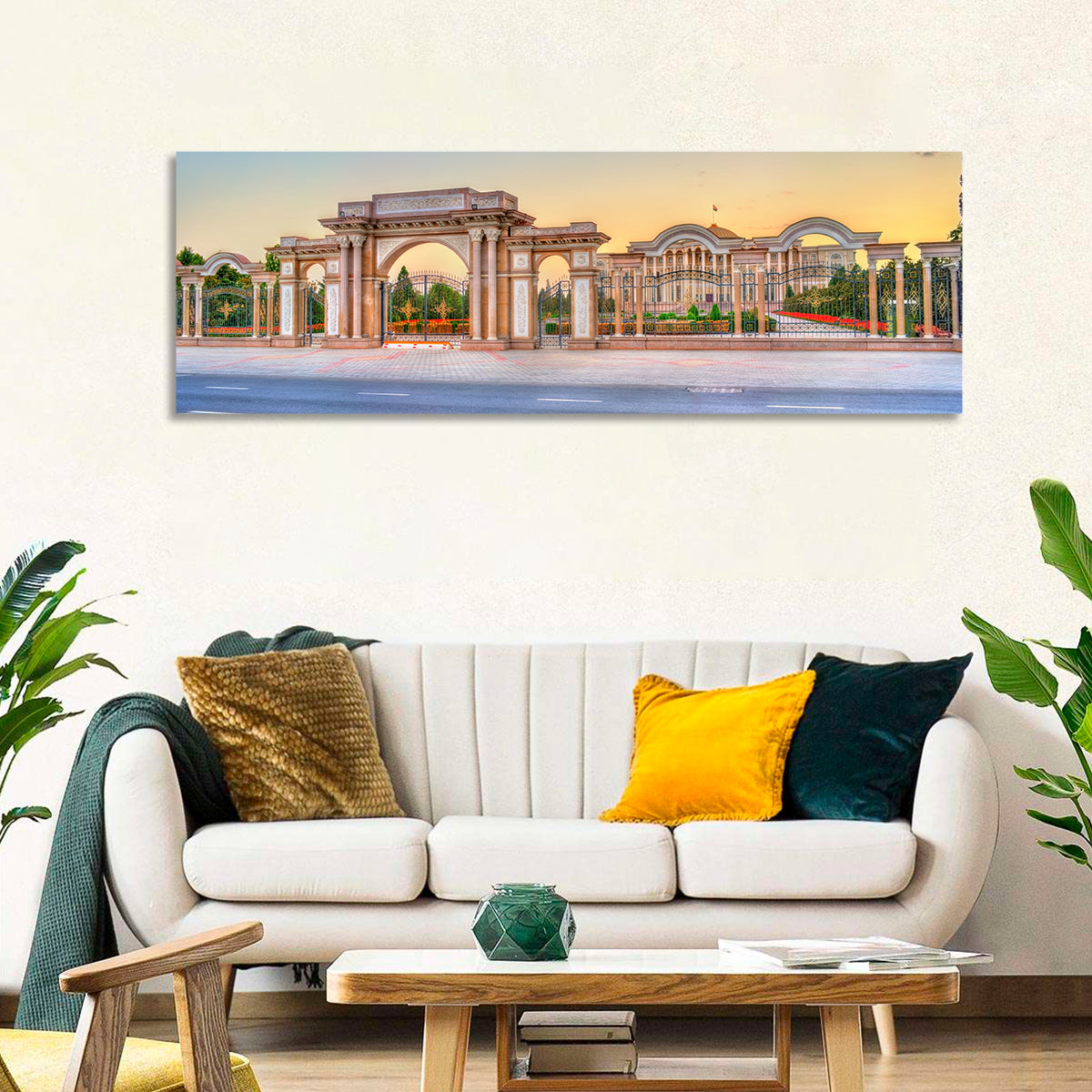 Palace of Nations, Dushanbe Wall Art in a room, panoramic