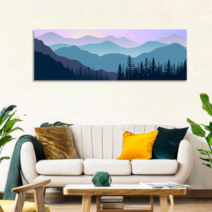Mountains Range Wall Art