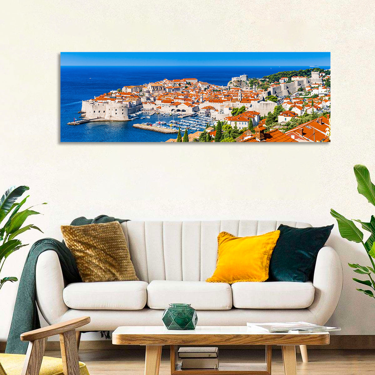 Dubrovnik Old Town View Wall Art