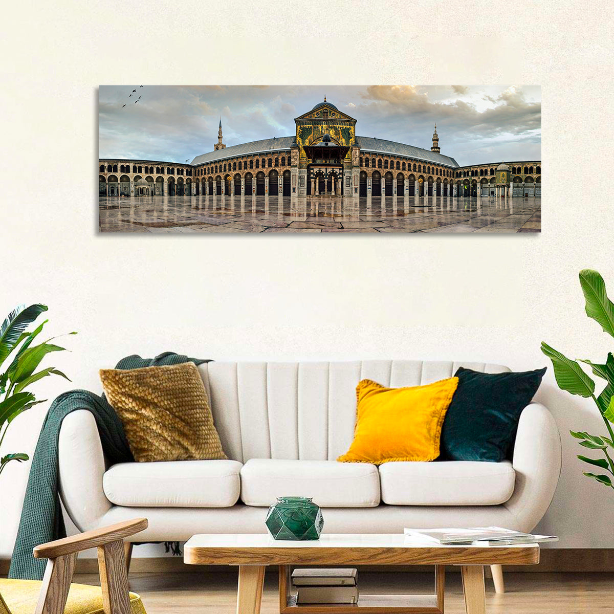 Umayyad Mosque, Damascus Wall Art in a room, panoramic