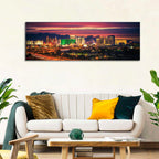 Las Vegas Twilight Skyline Wall Art