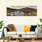 Lake Hodges Autumn Reflection Wall Art