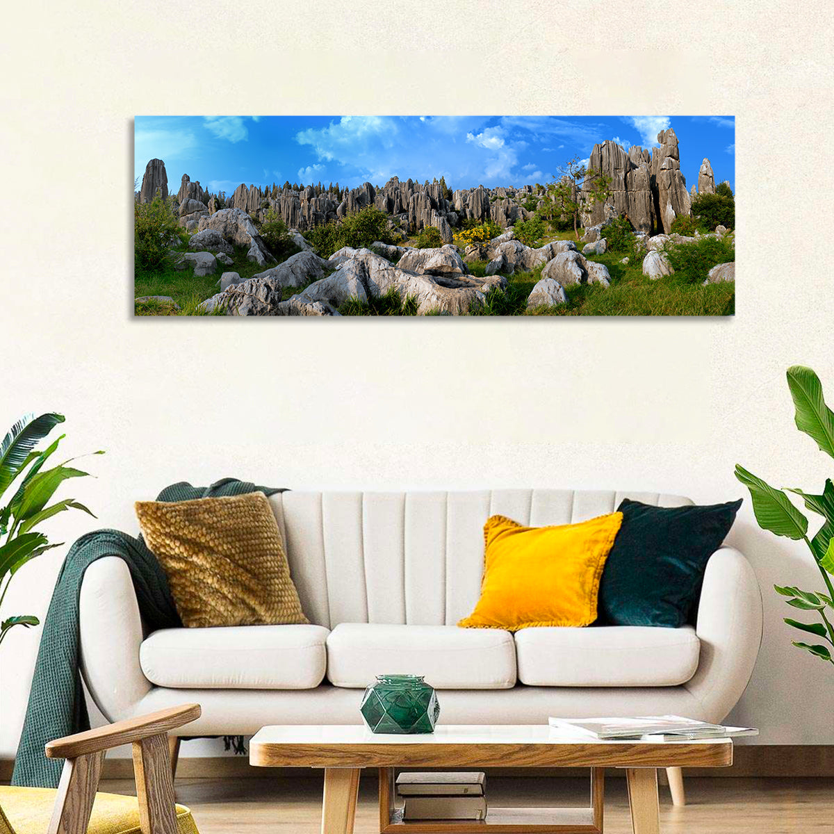 Shilin Stone Forest Wall Art