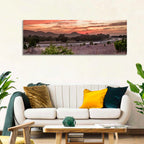 Sunset Curve on Texas Highway 16 Wall Art