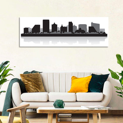 Atlantic City Skyline Wall Art
