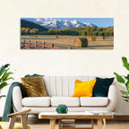 Colorado Hay Bales Wall Art