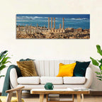 Leptis Magna Coastal Ruins Wall Art