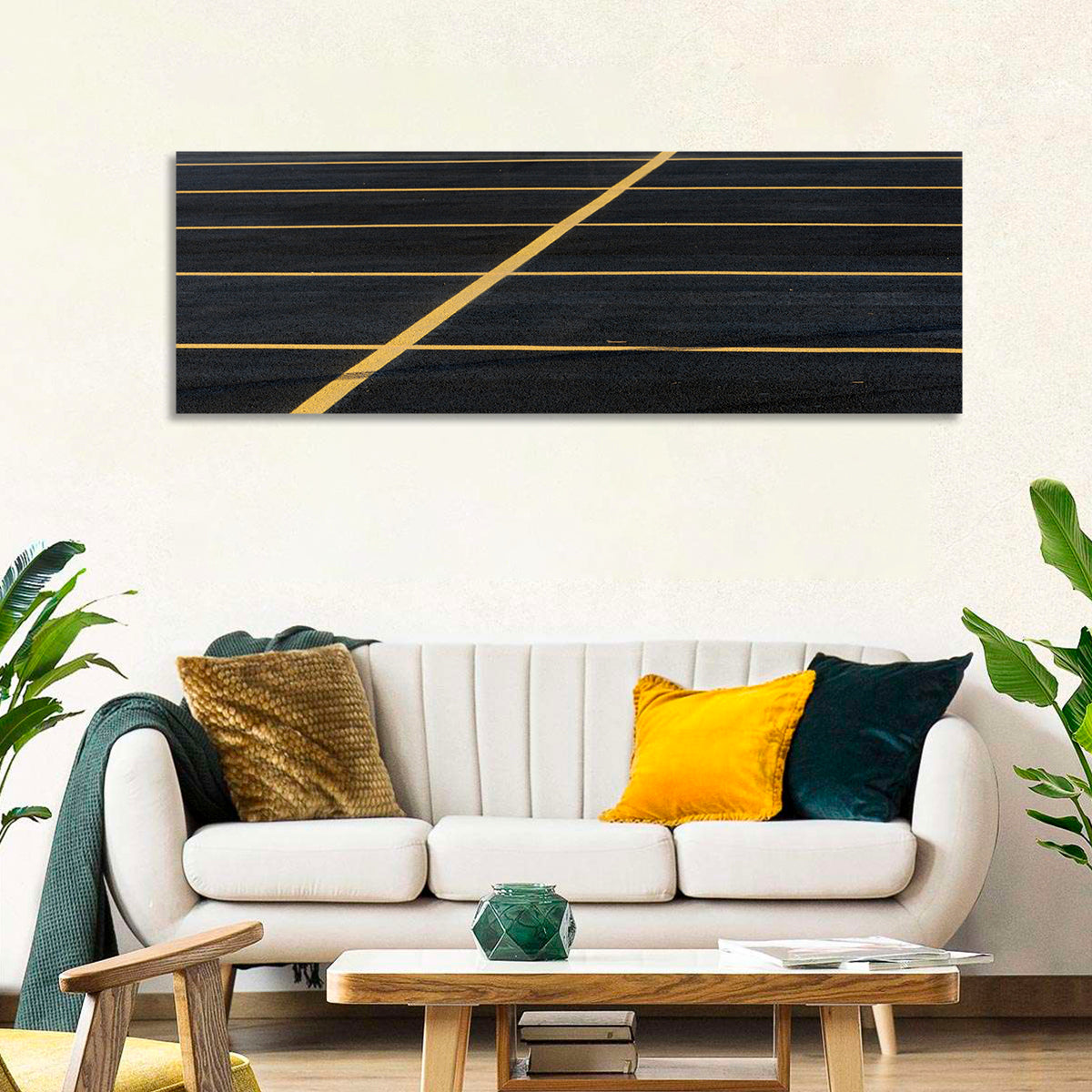 Parking Lot Lines Wall Art