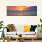 Lake Michigan Sunset Reflection Wall Art