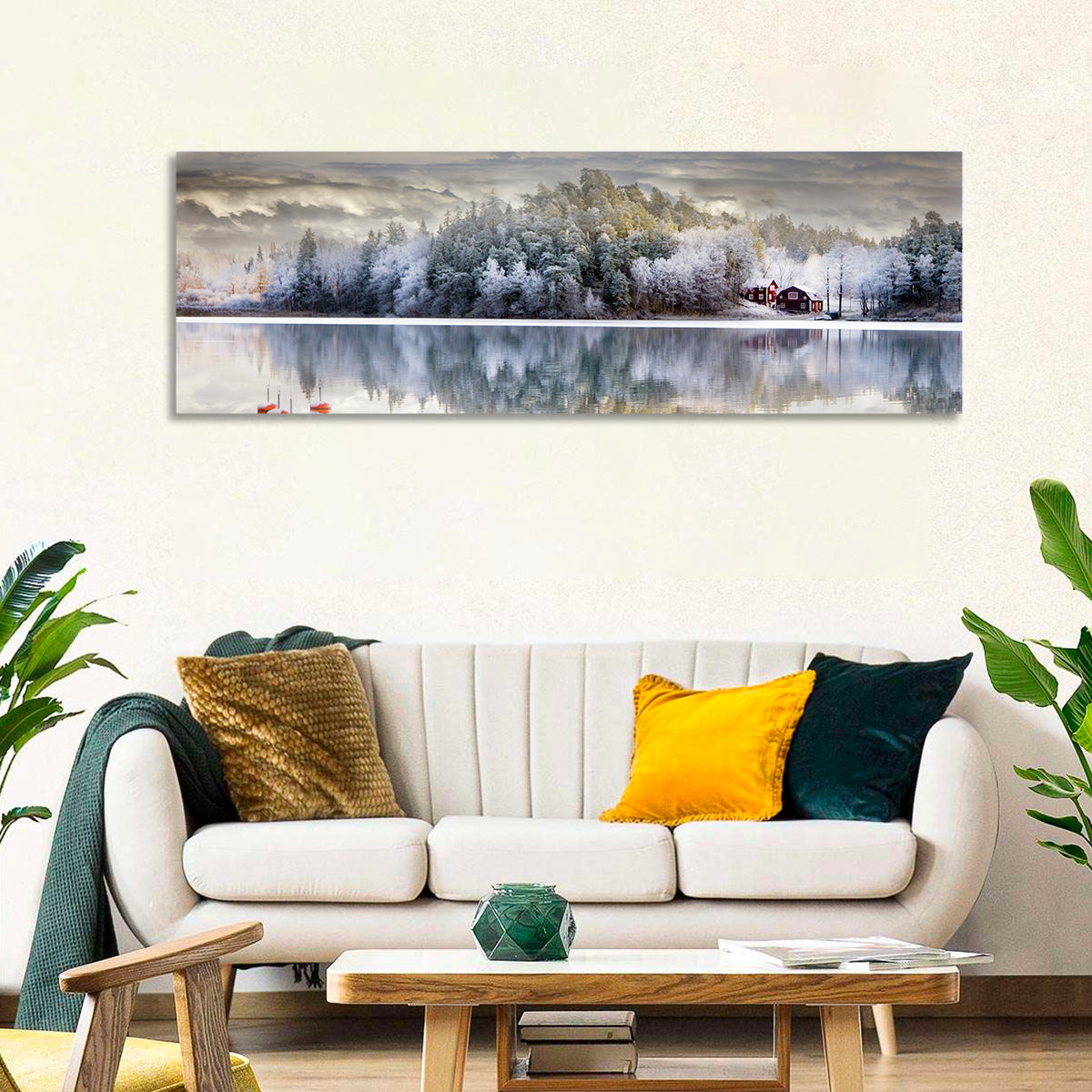 Winter Lake Wall Art