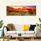 Red Rock Canyon Sunset Wall Art