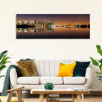 Manhattan Twilight Reflection Wall Art