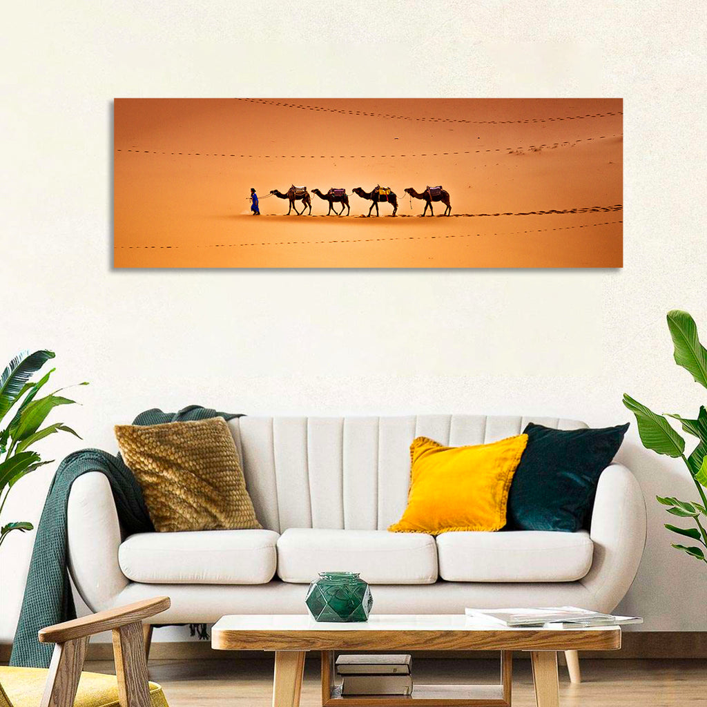 Sahara Camel Caravan Wall Art