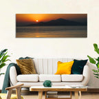 Lake Sevan Sunset Reflection Wall Art