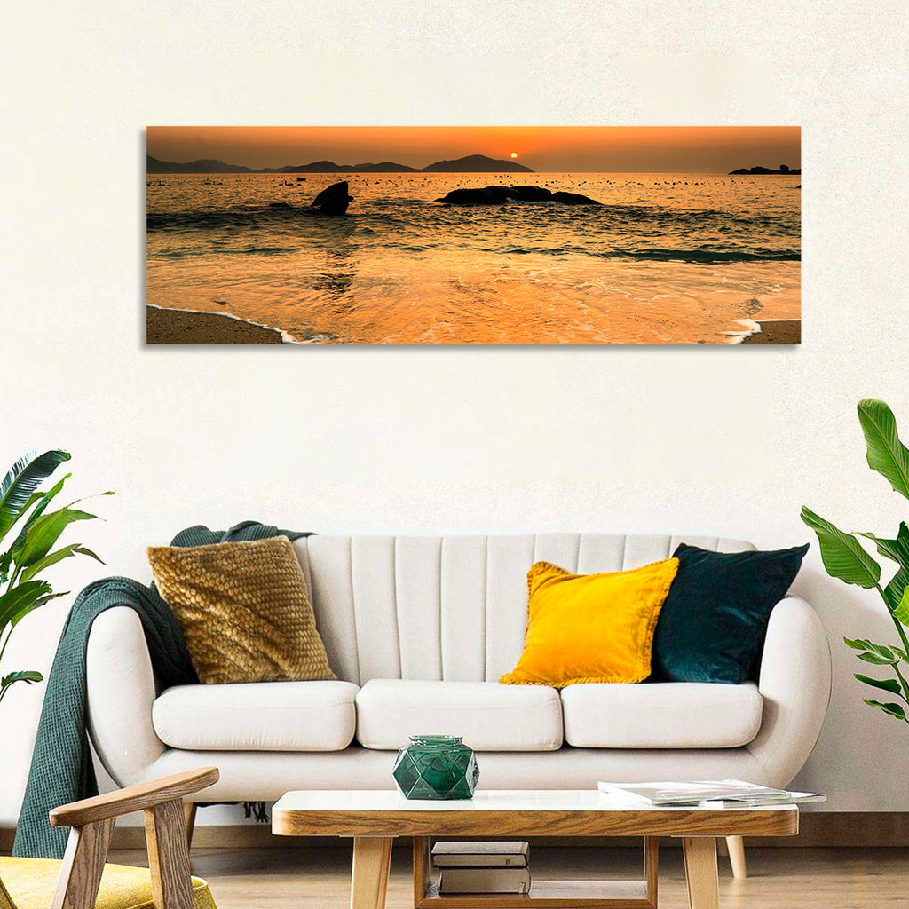 Khanh Hoa Beach Sunset Wall Art