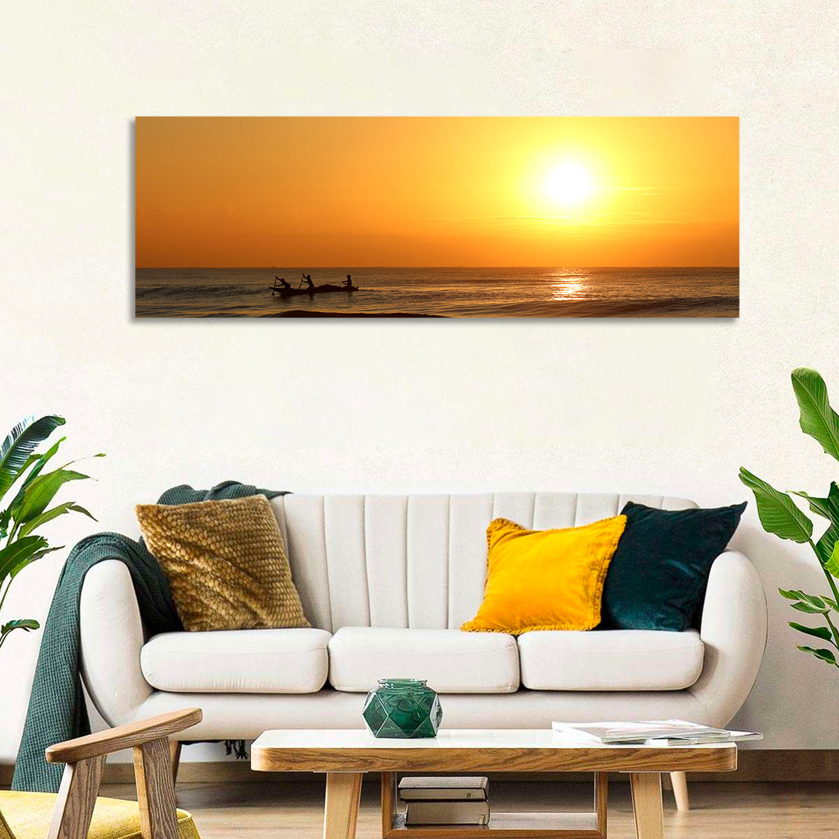 Puri Beach Sunrise Wall Art