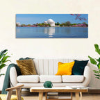 Thomas Jefferson Memorial with Cherry Blossoms Wall Art