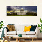 United States Capitol at Dusk Wall Art